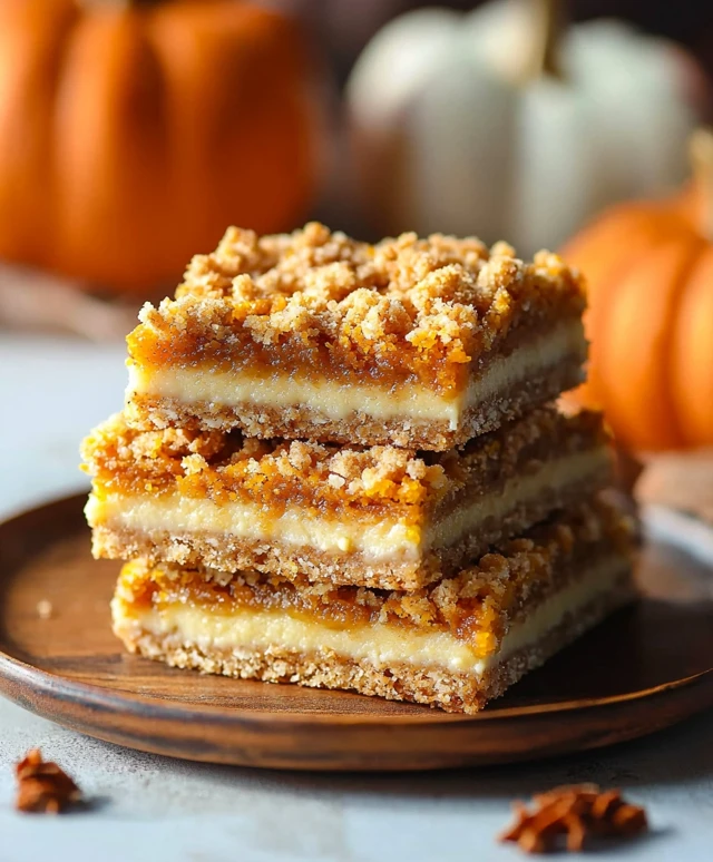 Kürbis Streusel Riegel