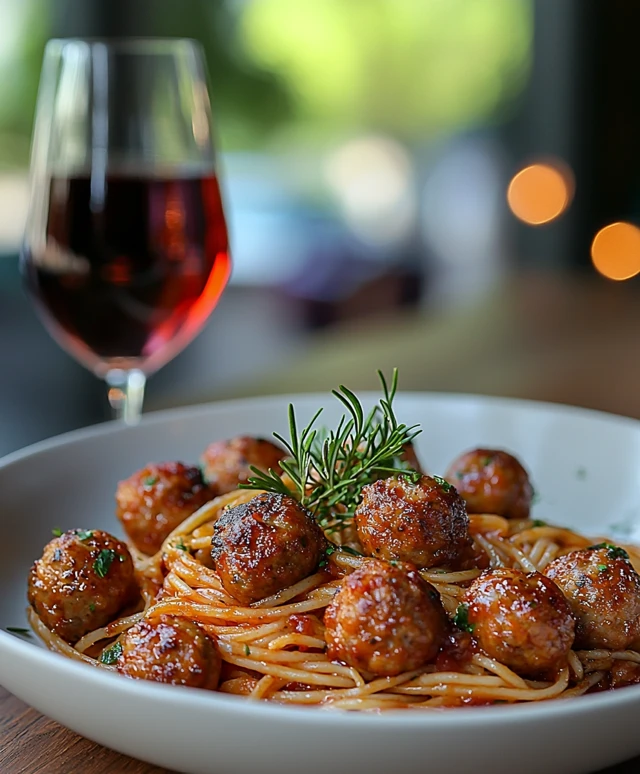 Spaghetti Fleischbällchen