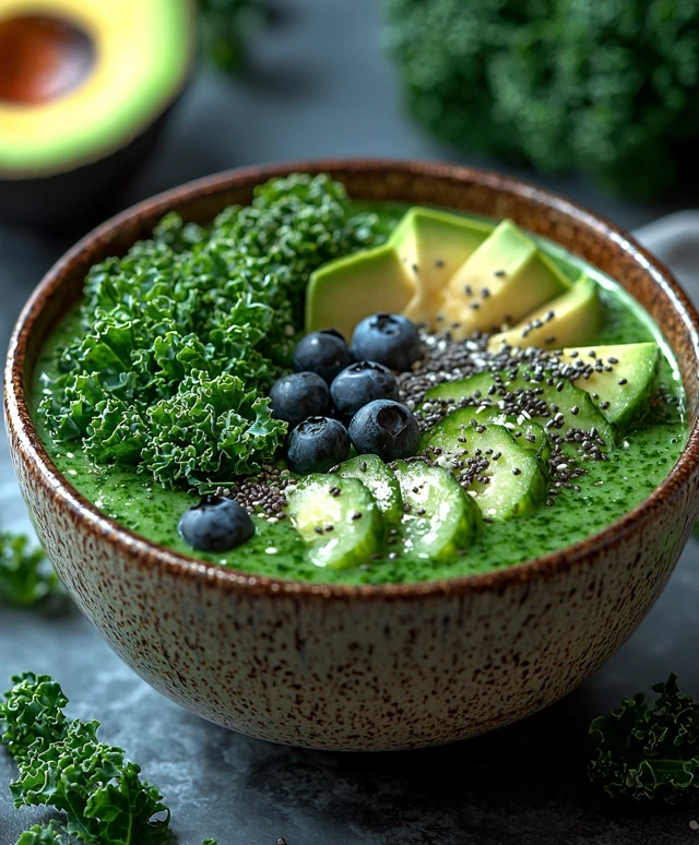 Smoothie Bowl Grünkohl