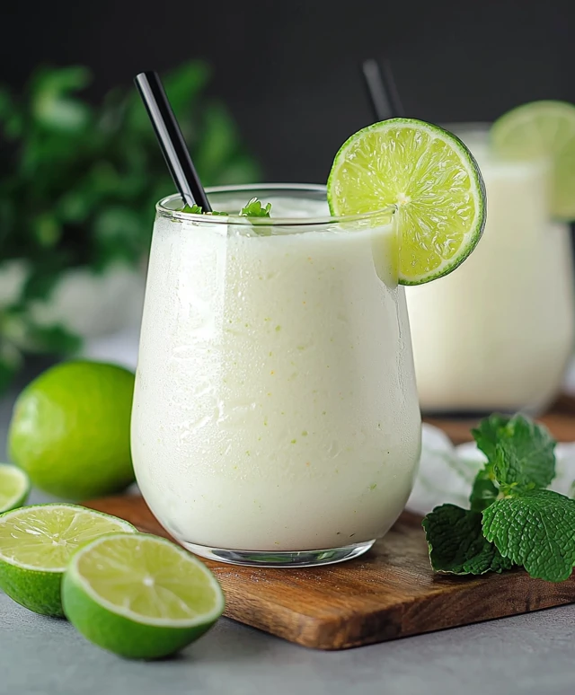 Low Carb Limetten Lassi