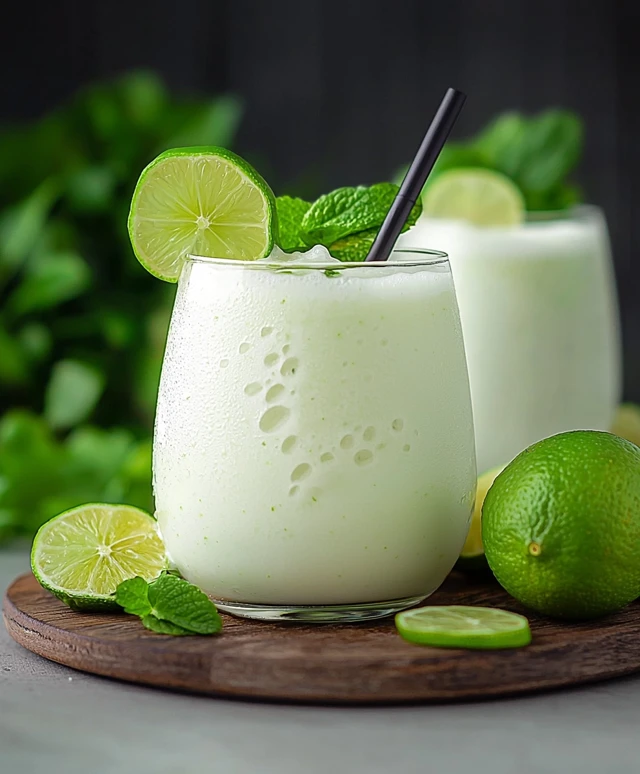 Low Carb Limetten Lassi