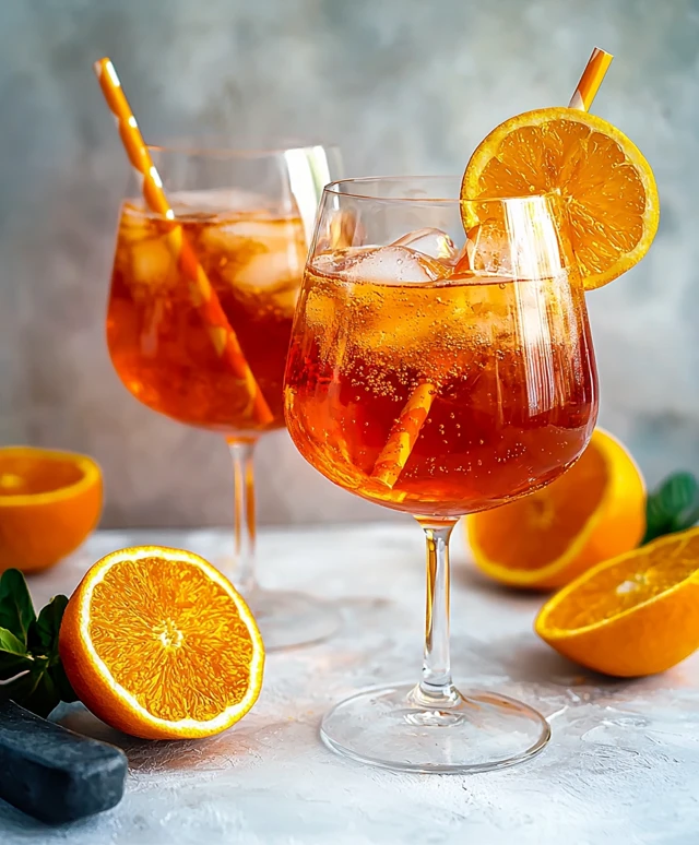Aperol Spritz Cocktail