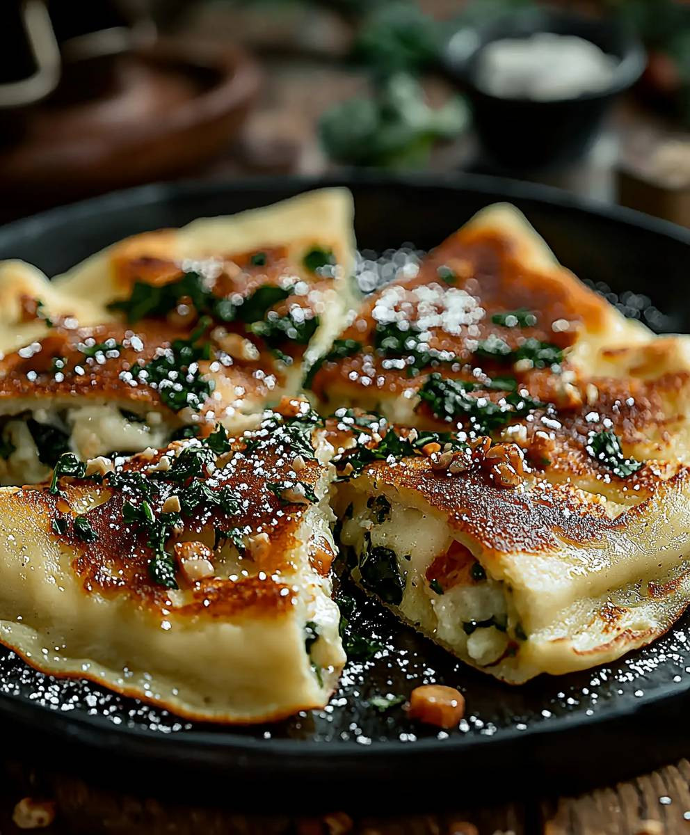 Gefüllte Pfannkuchen