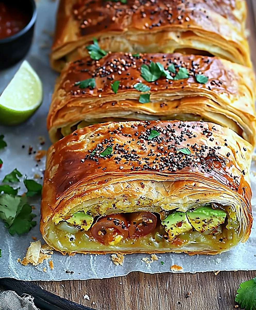 Frühstücksstrudel zubereiten