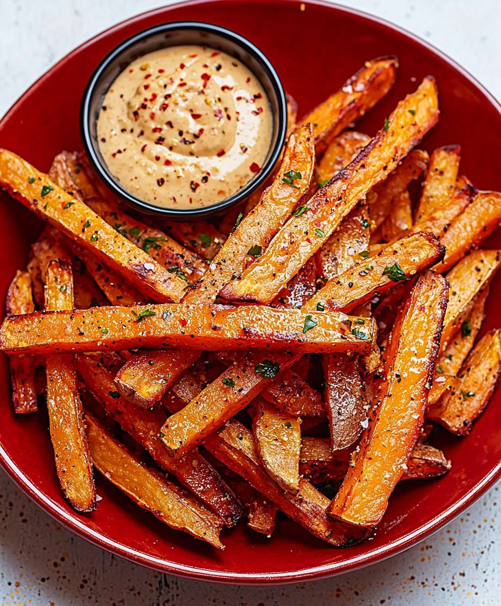 Süßkartoffel Pommes