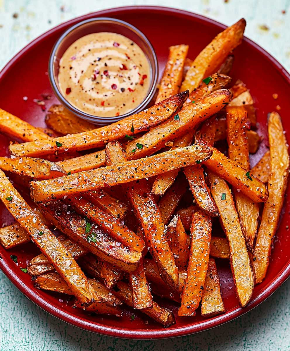 Süßkartoffel Pommes