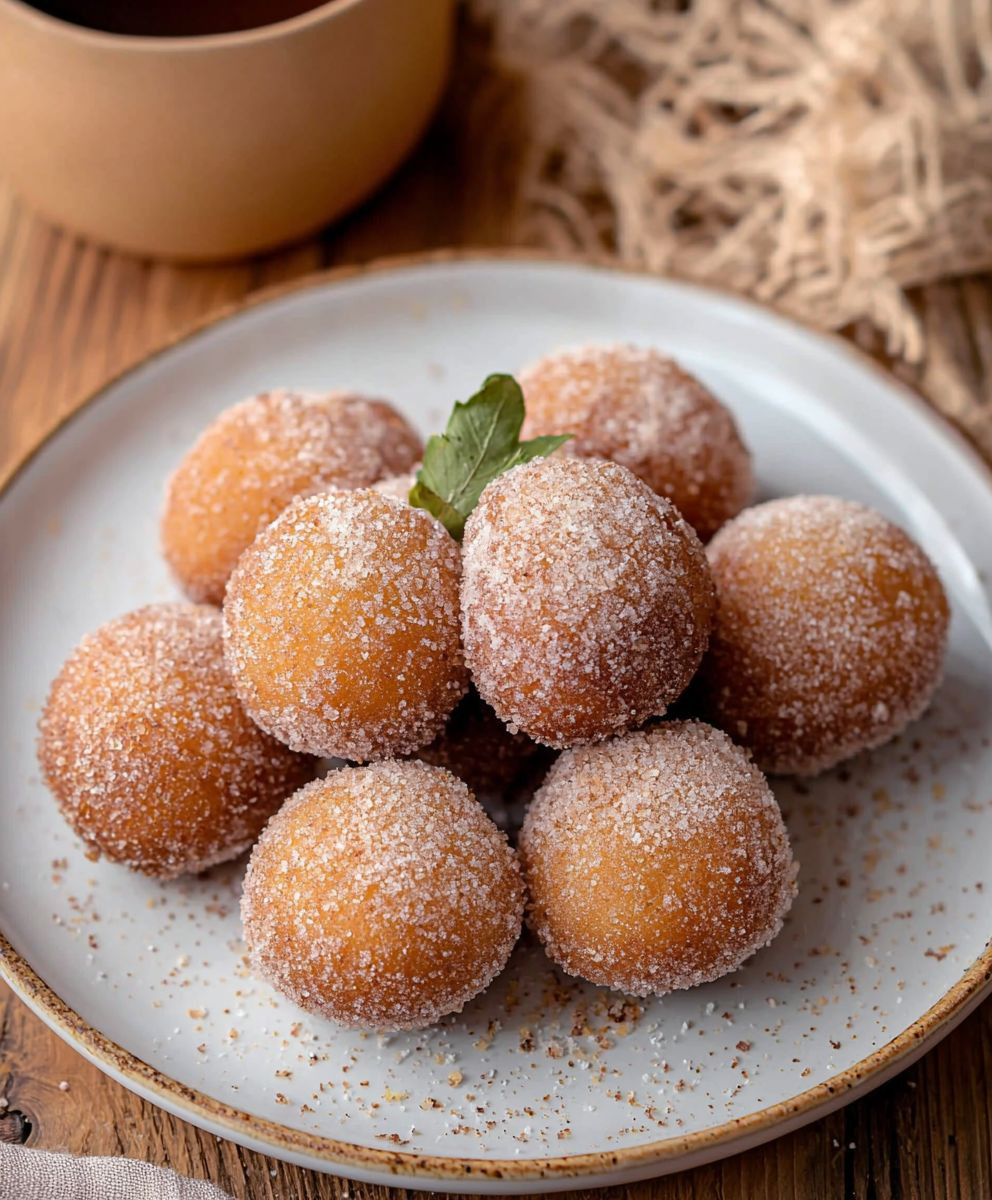 Heißluftfritteuse Donut-Löcher