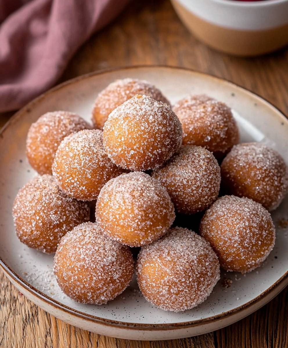 Heißluftfritteuse Donut-Löcher