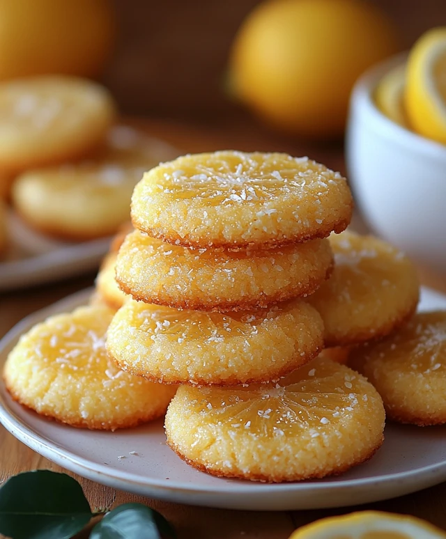 Kokos Zitronen Kekse