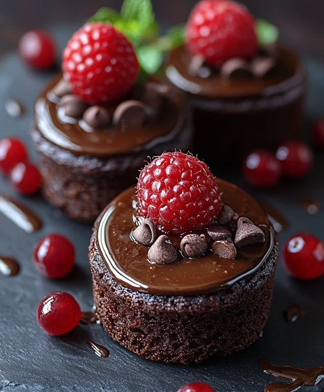 Mini Schokoladenkuchen