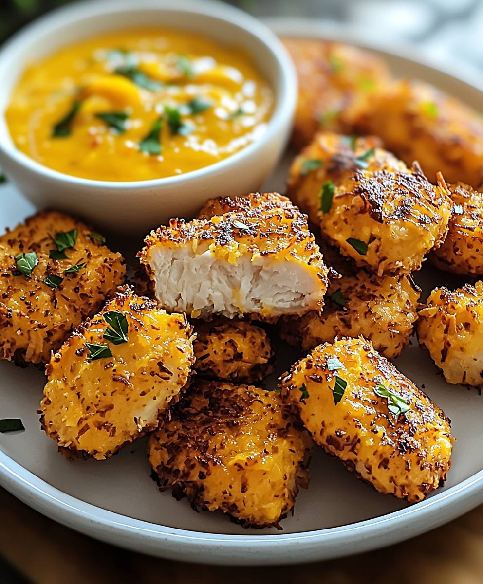 Kokos Chicken Nuggets Mango Dip