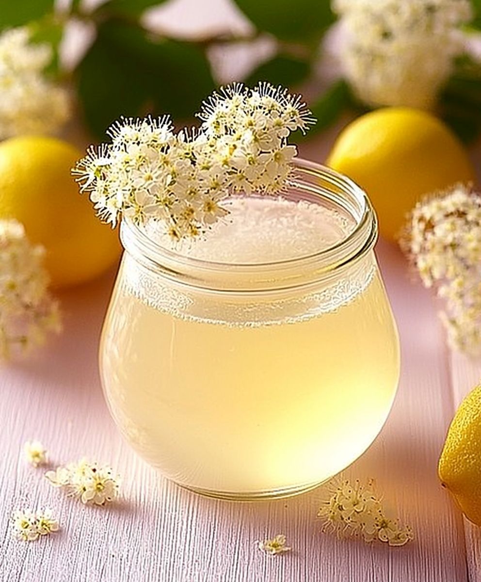 Holunderblütensirup selber machen