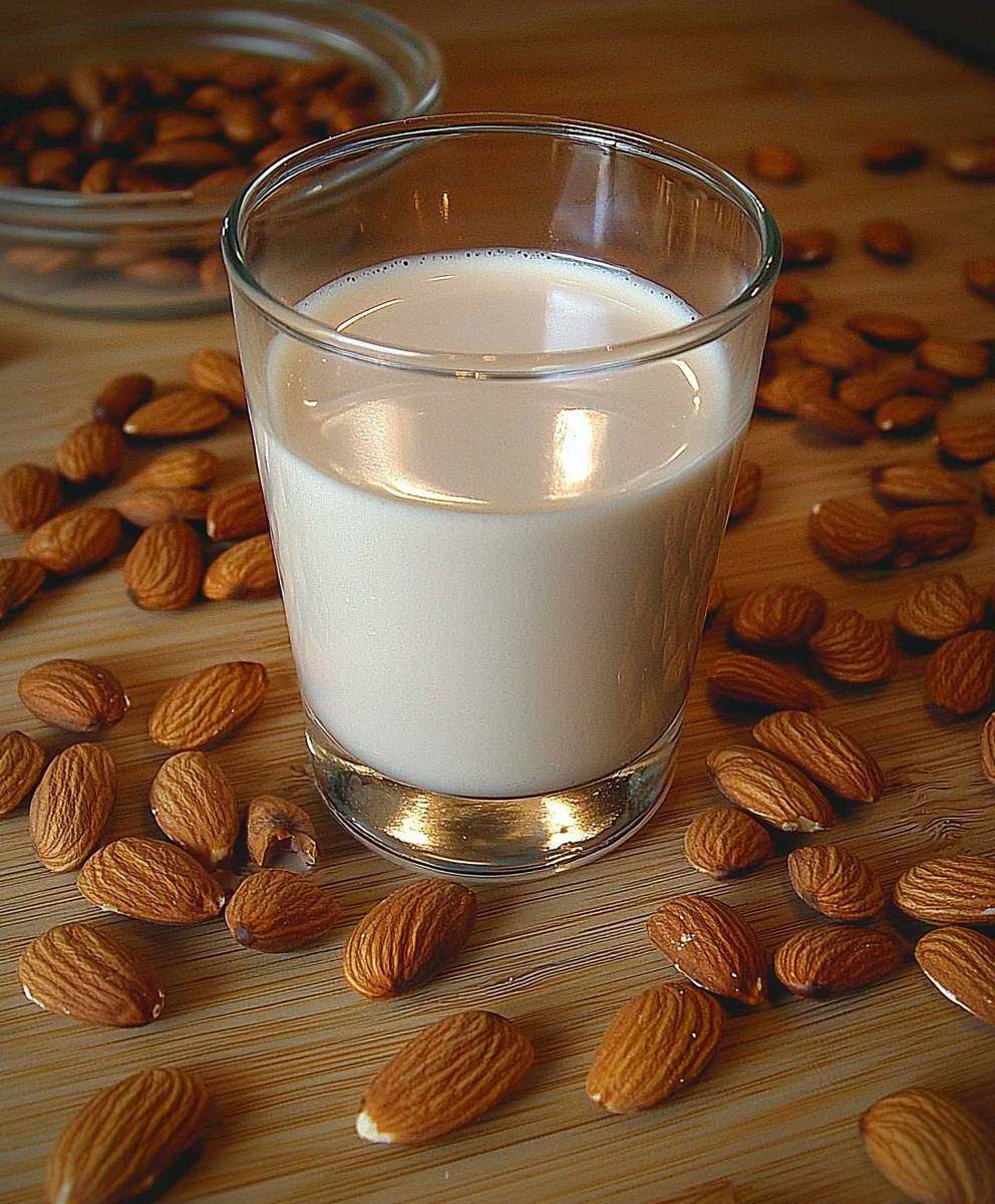 Mandelmilch selber machen vegan