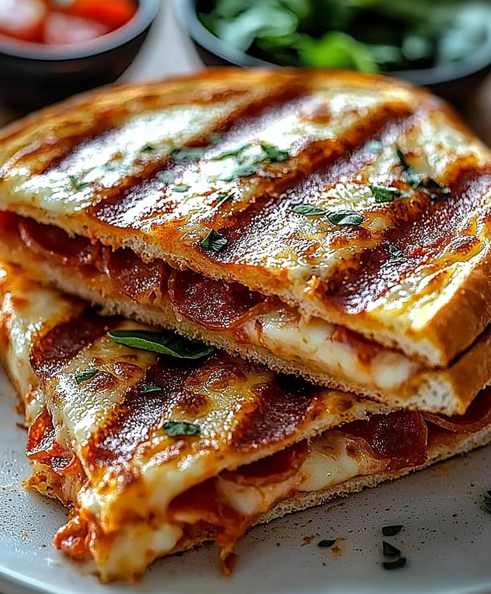 Pizza Panini selber machen