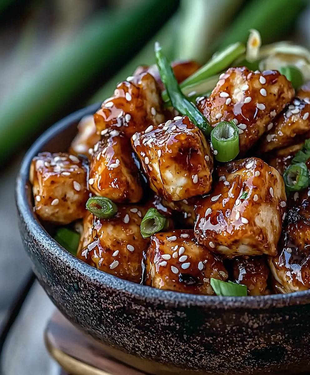 Sesam Hähnchen zubereiten