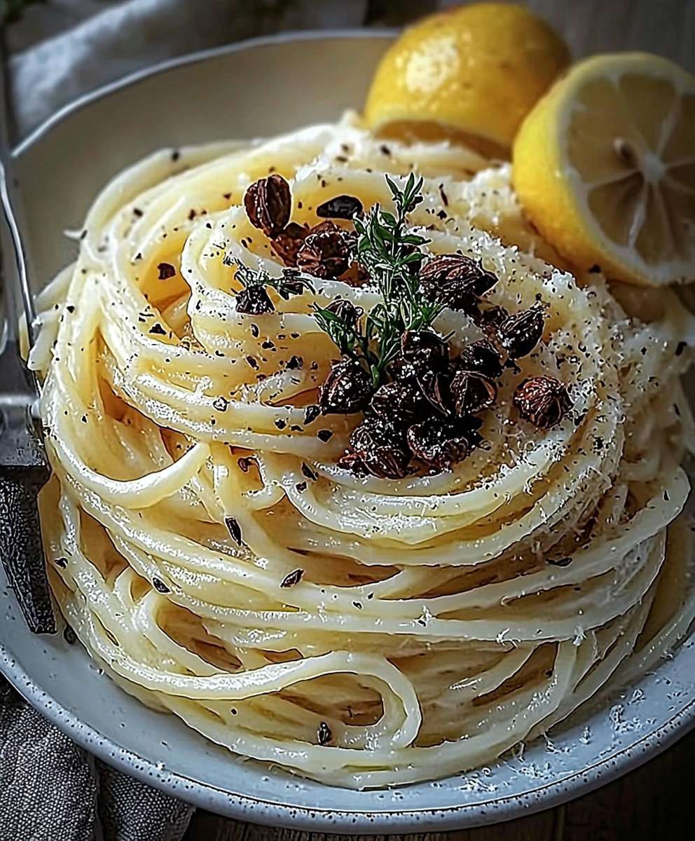 Fenchel Zitronen Pasta