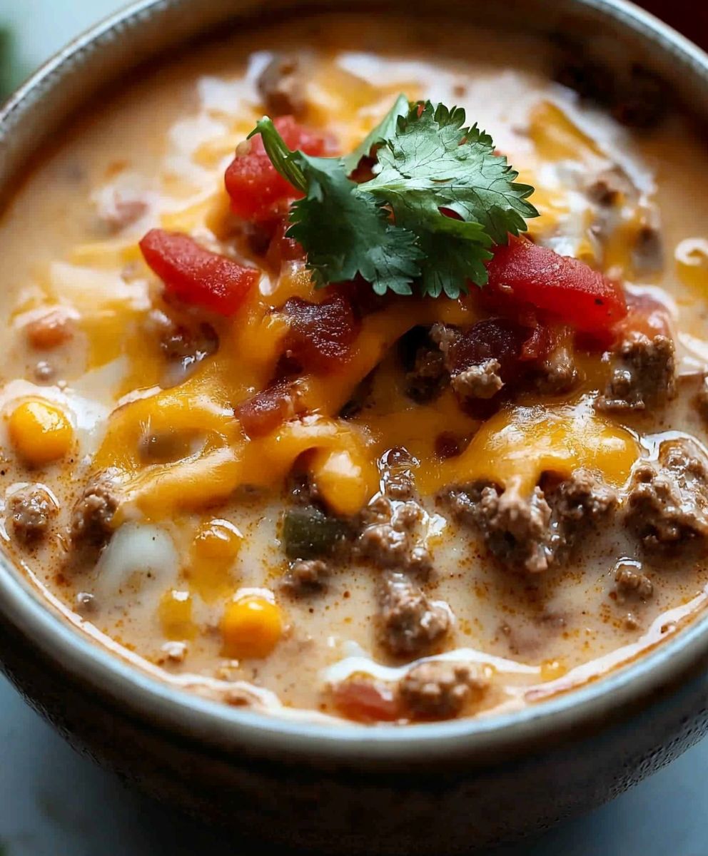 Cremige Taco Suppe