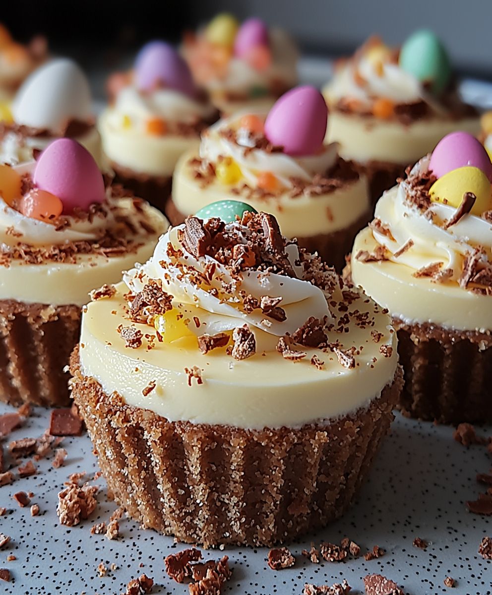 Osterkäsekuchen Mini