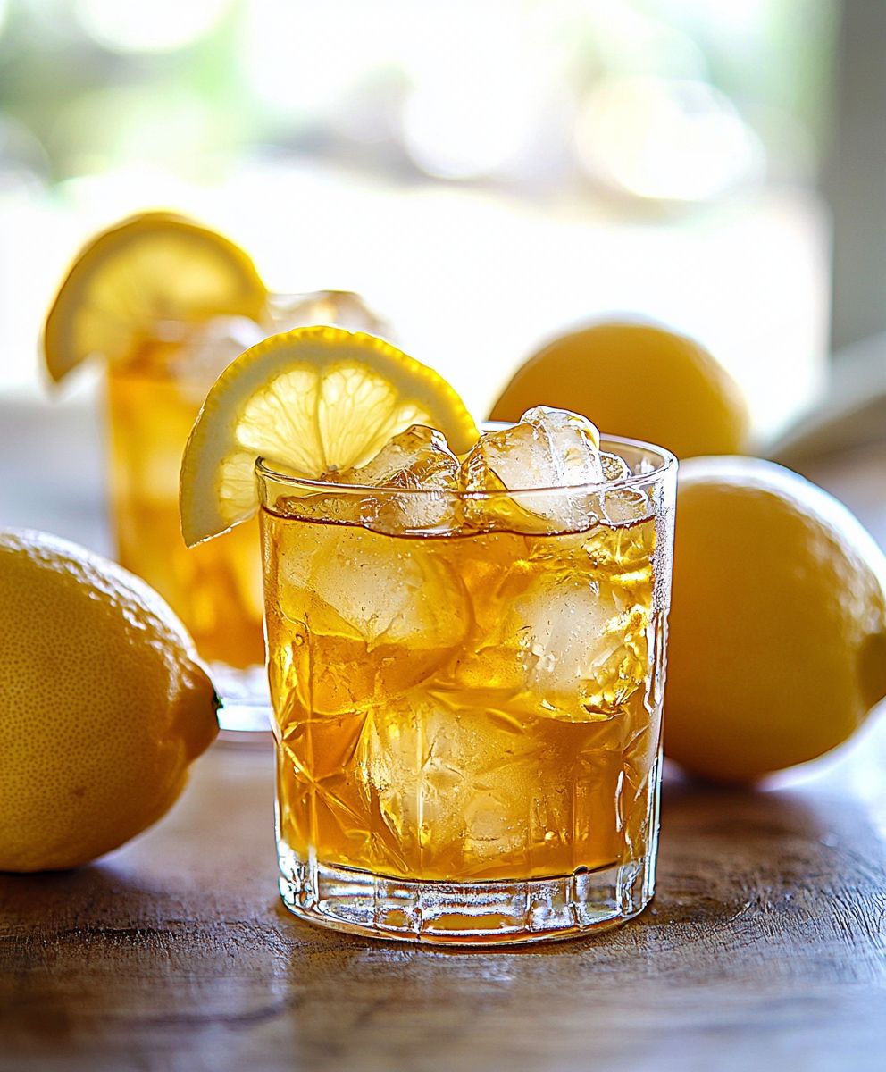 Brauner Zucker Limonade