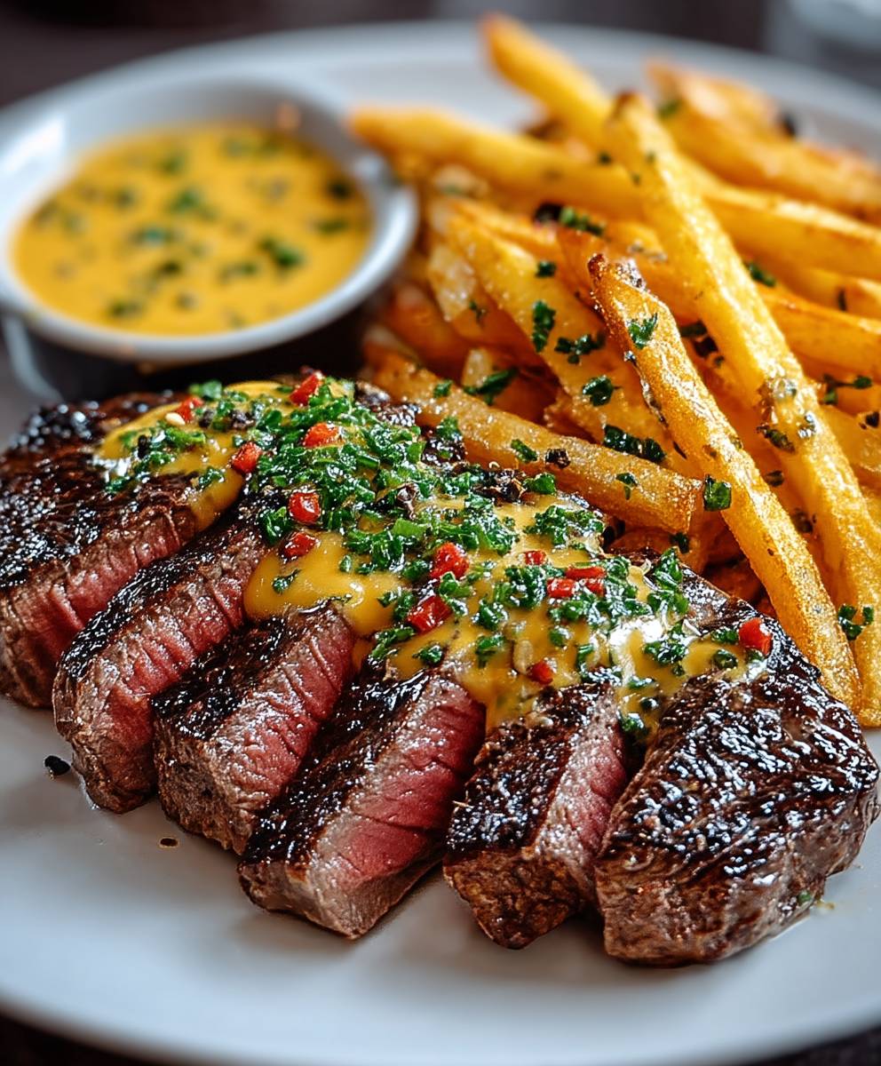 Steak Frites zubereiten