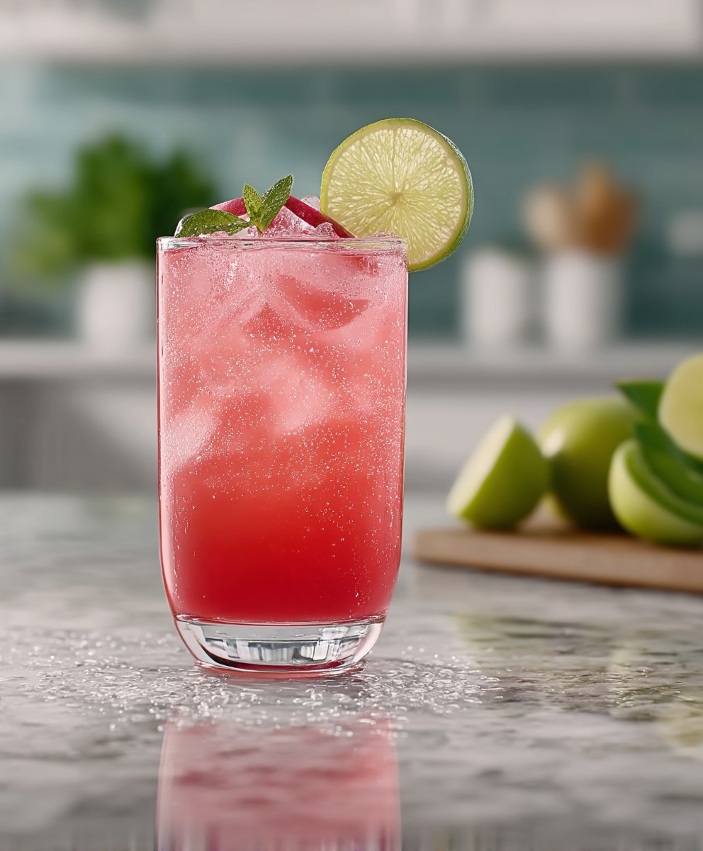 Apfel Cocktail mit Rum