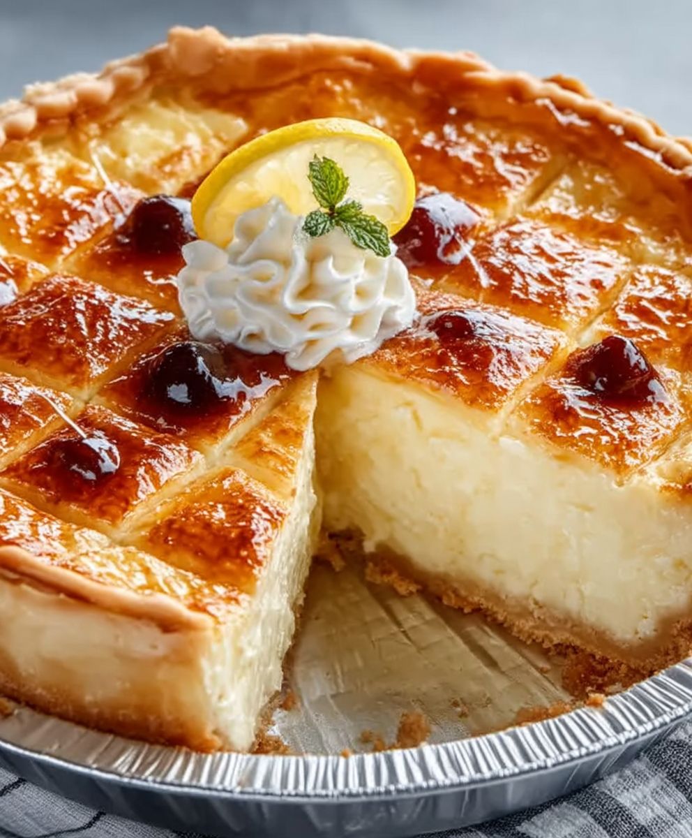 Ricotta Kuchen backen