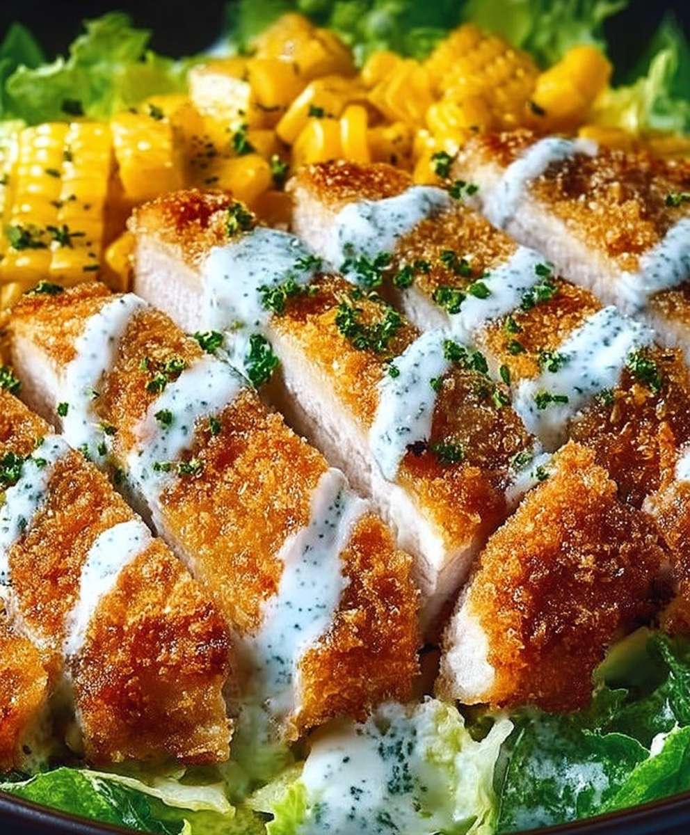 Caesar Hähnchen Bowl