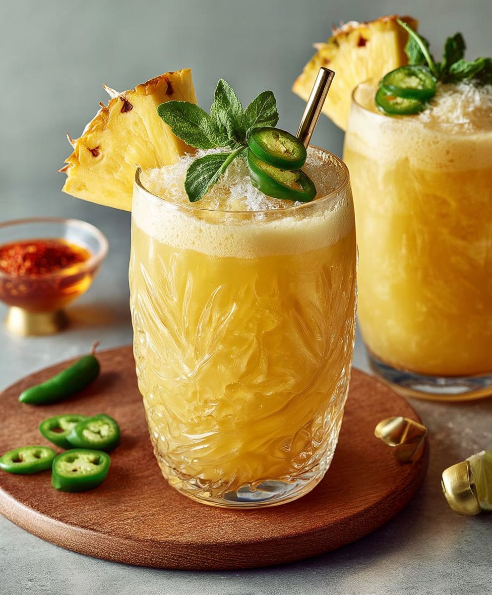 Ananas Frappe selber machen