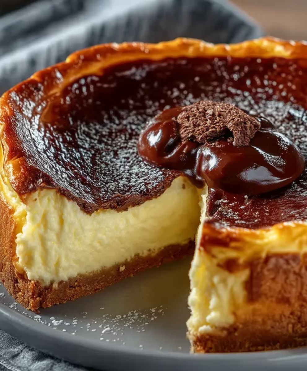 Baskischer Käsekuchen backen