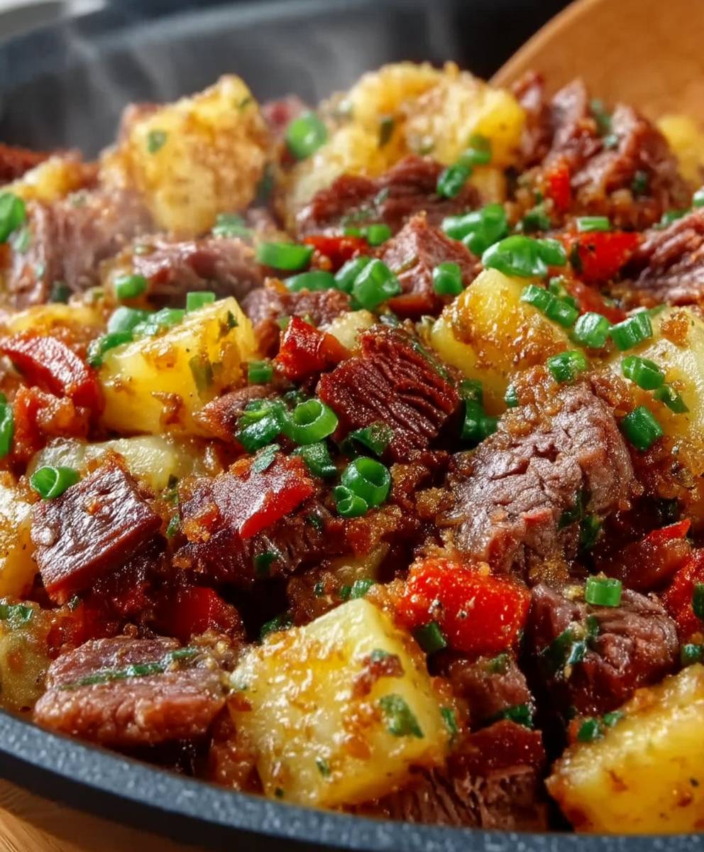 Corned Beef Hash Pfanne