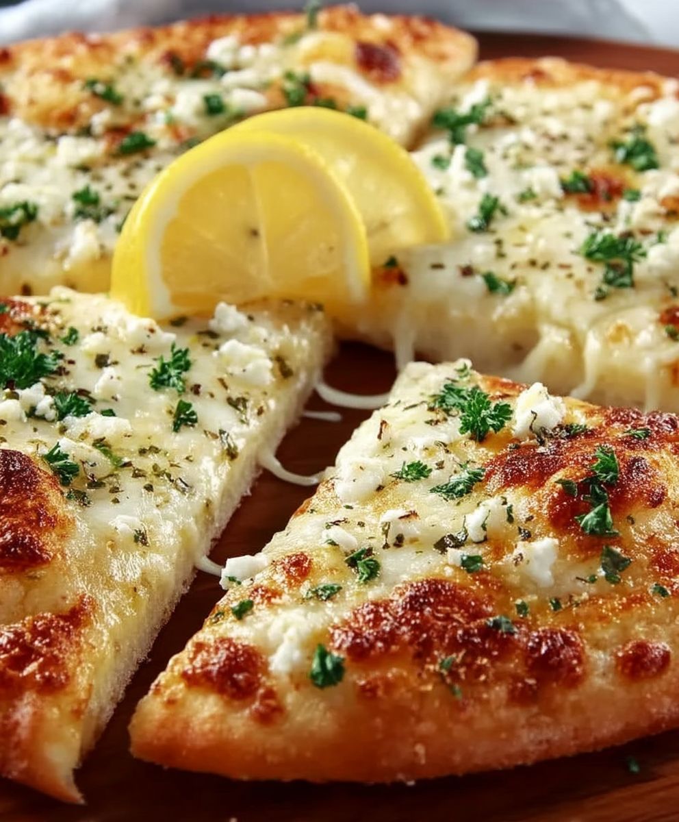 Zitronenpizza selber machen