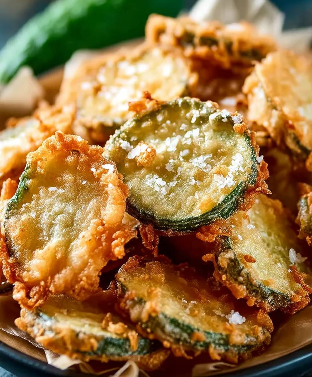 Frittierte Essiggurken selber machen