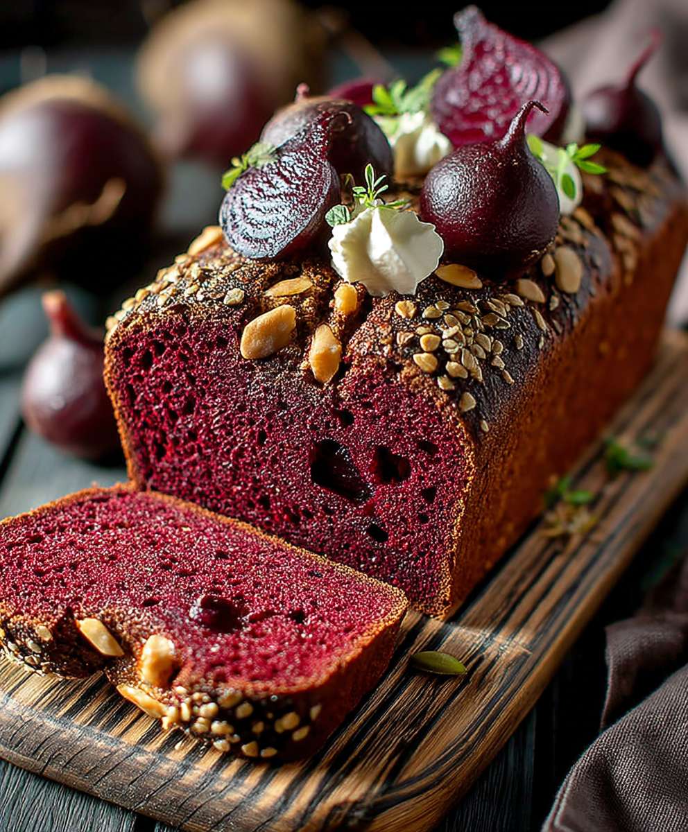 Rote Bete Brot backen