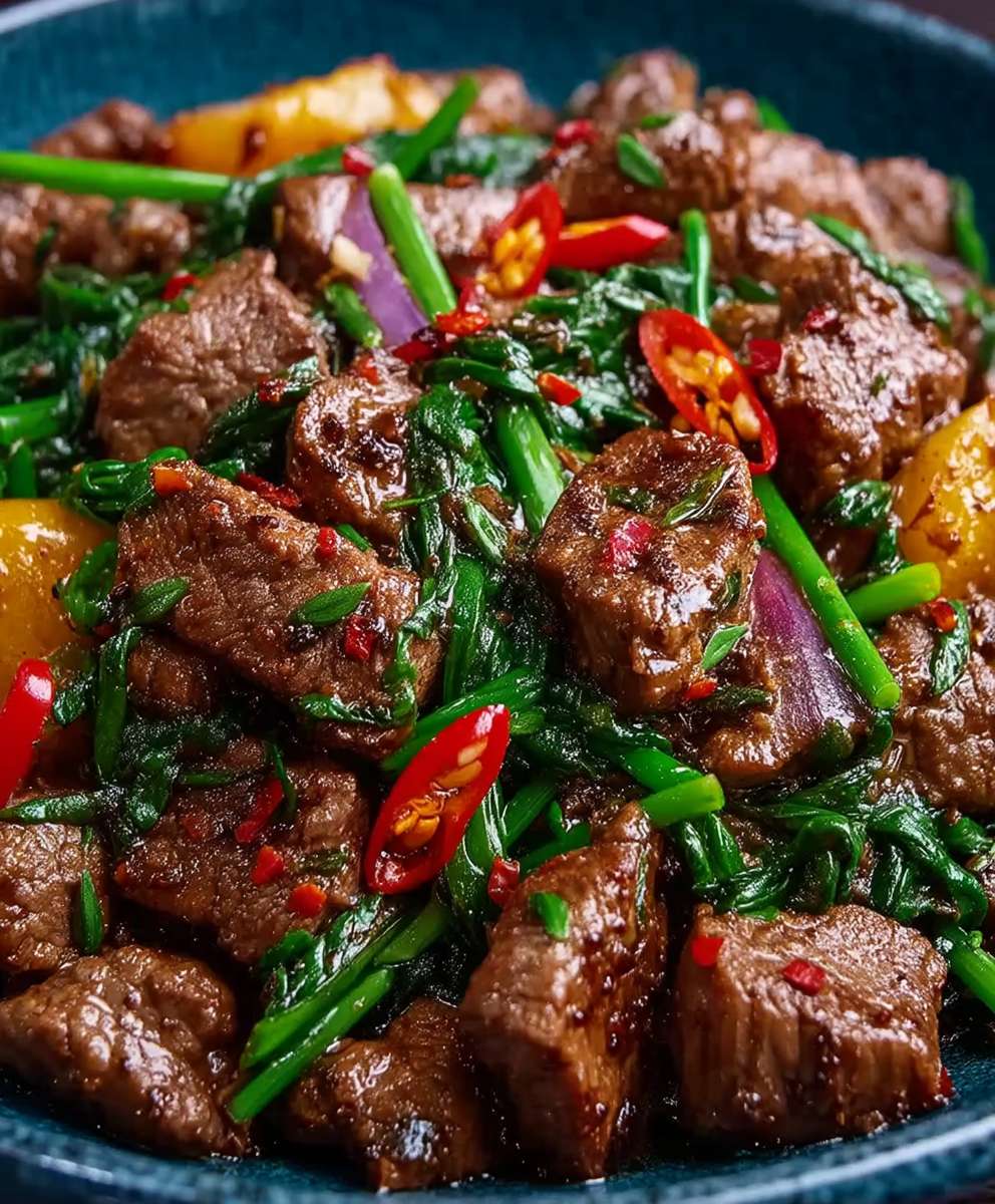 Kreuzkümmel Lamm Rührbraten