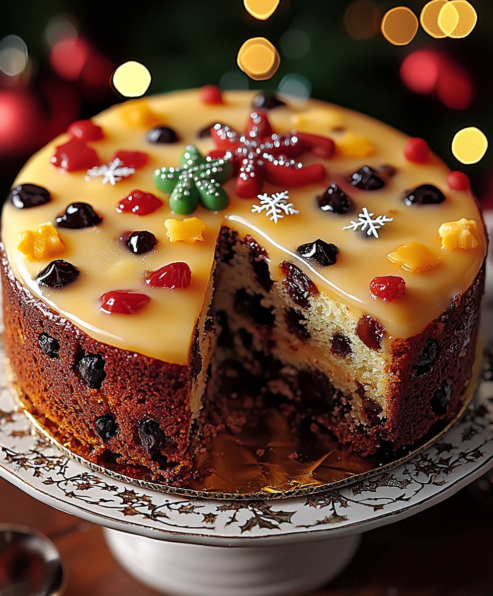 Oma Weihnachtskuchen backen