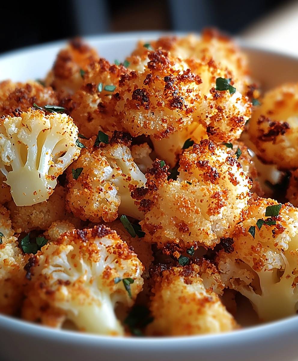 Panierter Blumenkohl