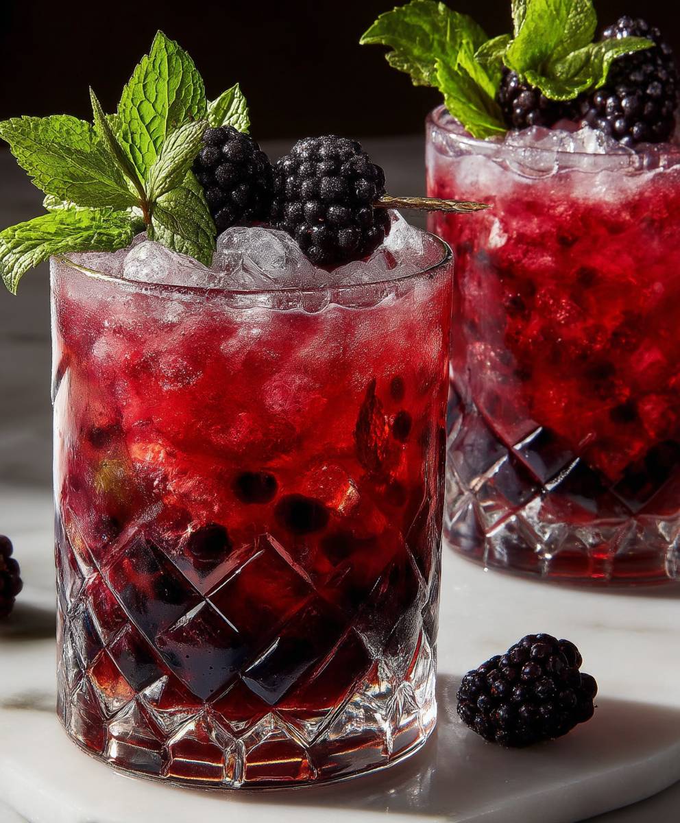 Brombeer Minze Julep