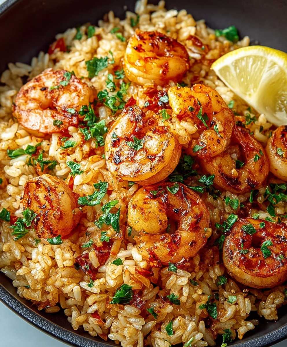 Shrimps Dirty Rice