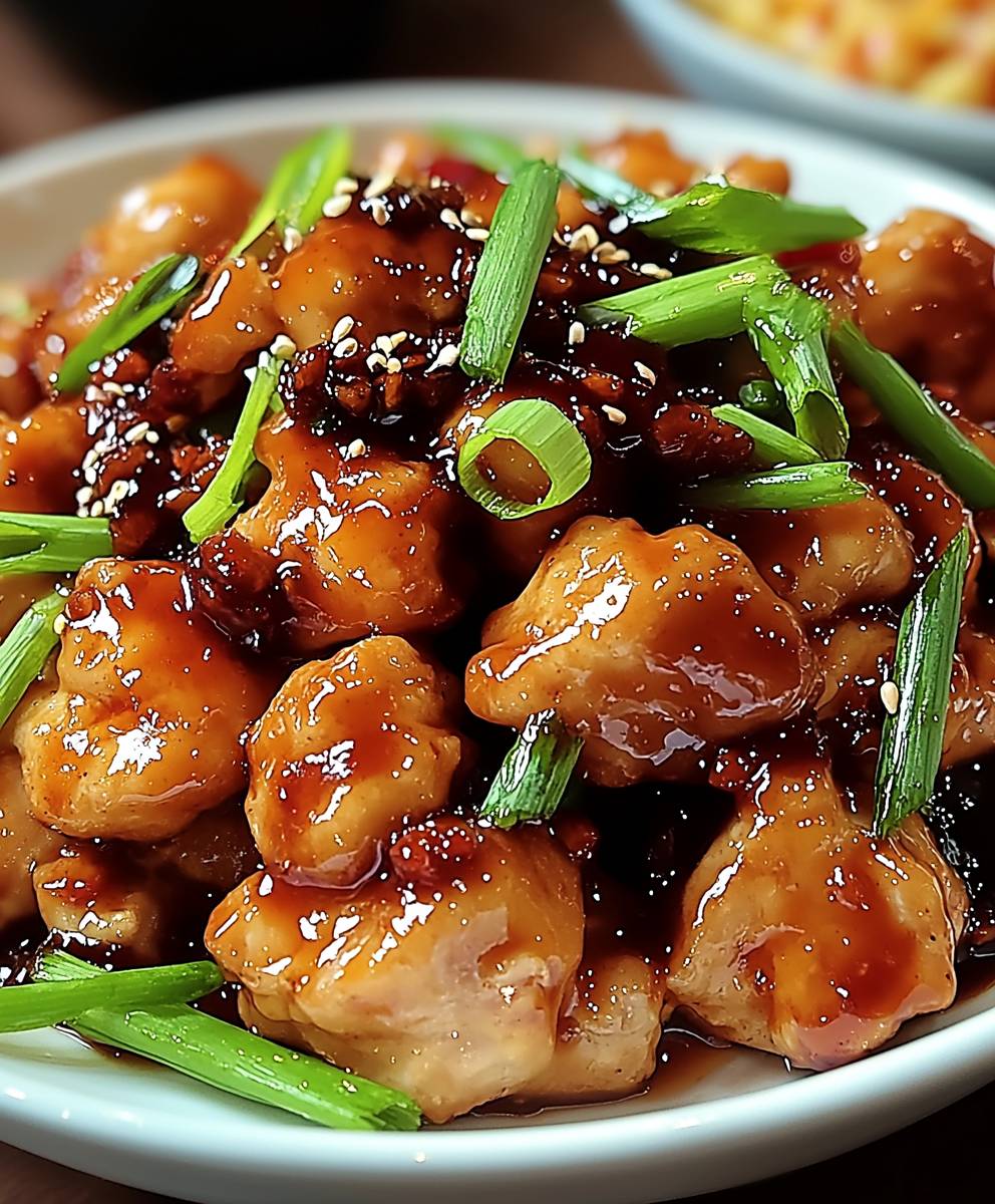 Mongolisches Huhn zubereiten