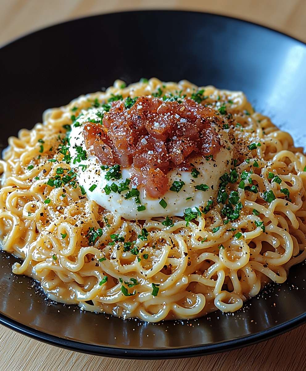 Ramen Carbonara selber machen