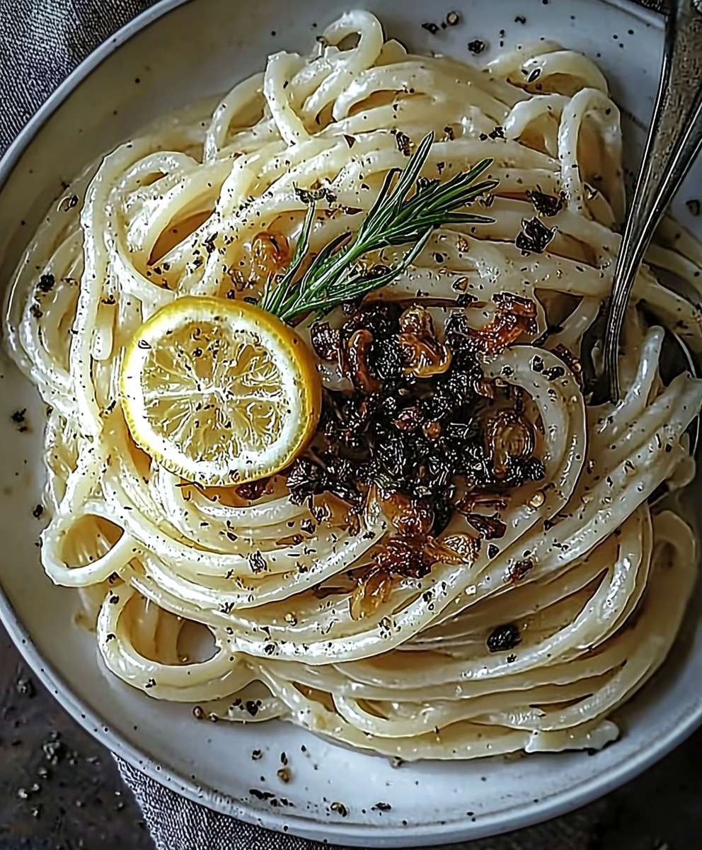 Fenchel Zitronen Pasta