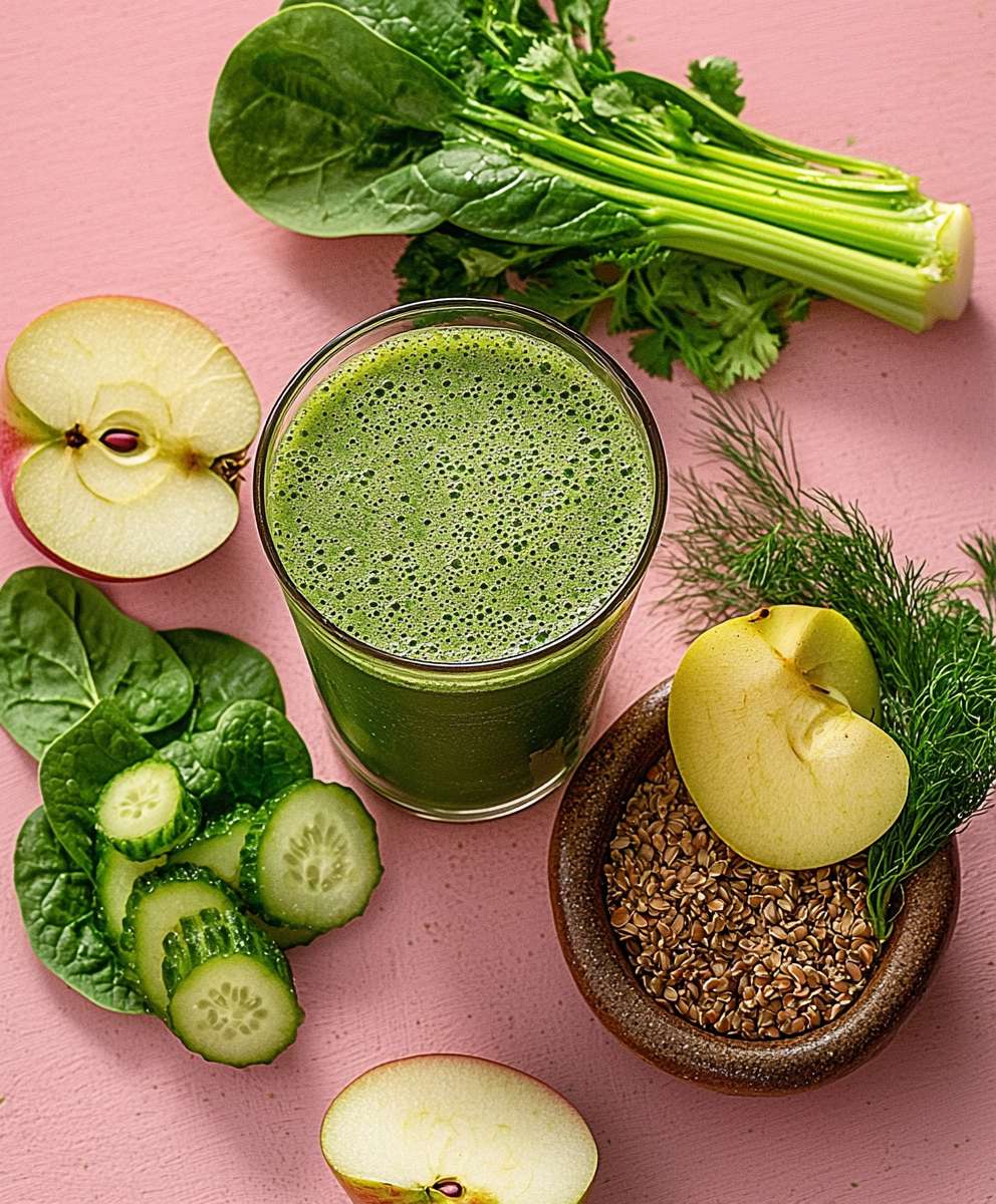 Entgiftungssaft Sellerie Fenchel Apfel