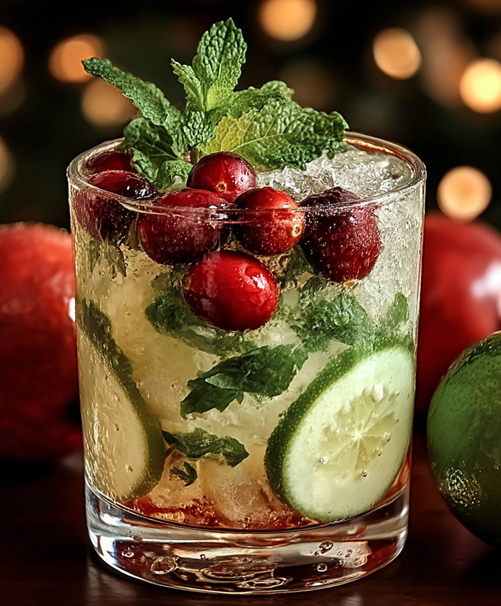Weihnachts Mojito selber machen