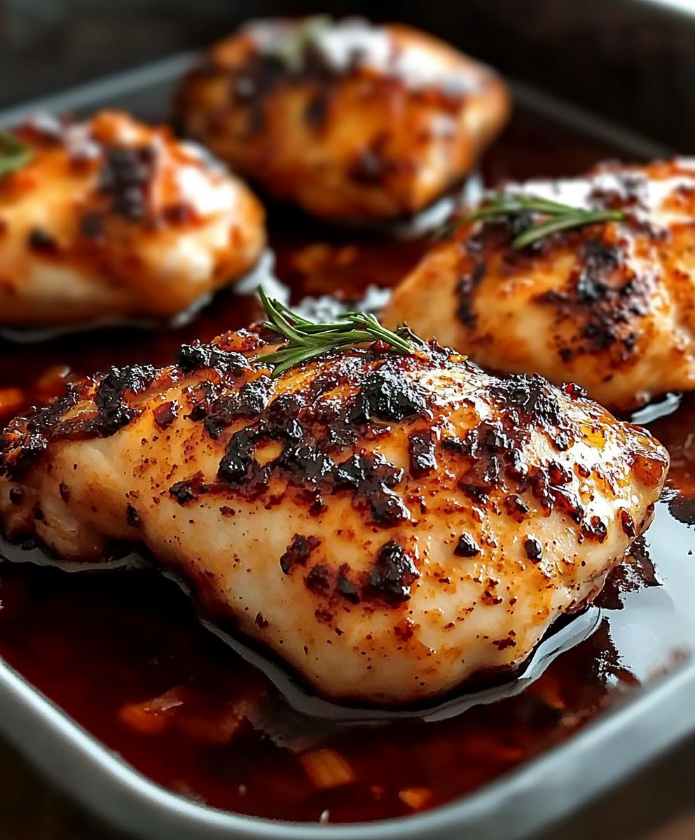 Mediterrane Hähnchenschenkel scharf