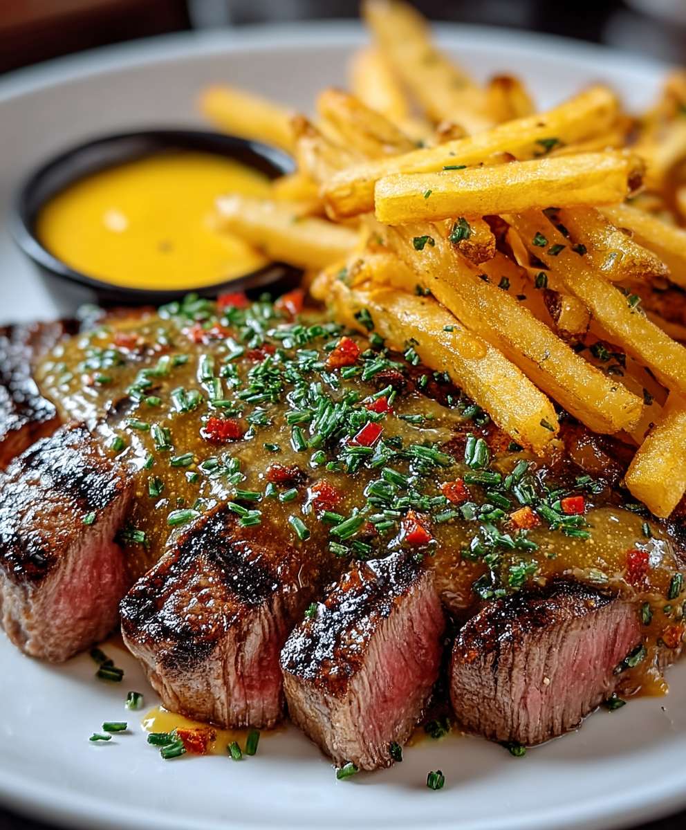 Steak Frites zubereiten