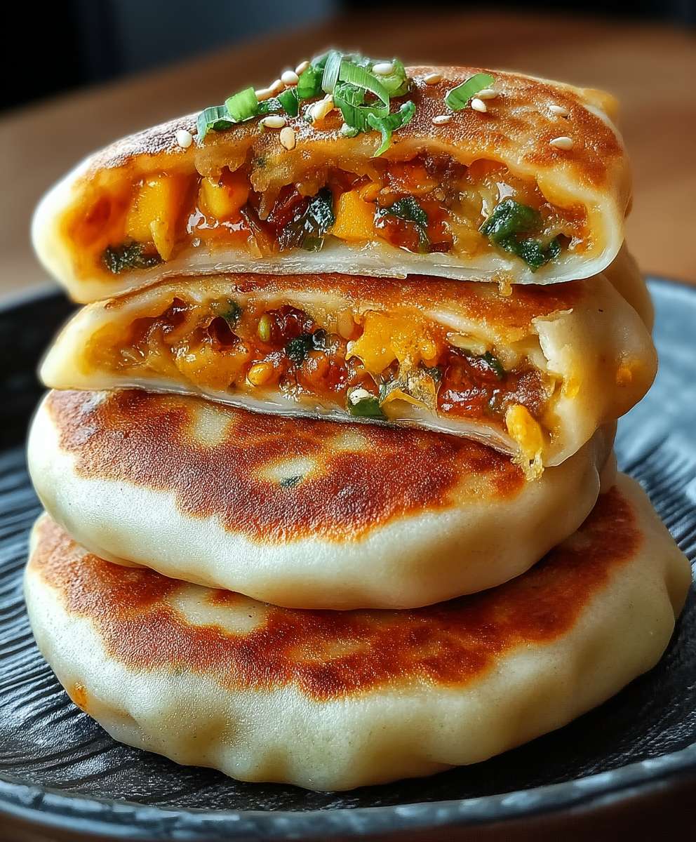 Chinesische Frühstückspfannkuchen Füllung