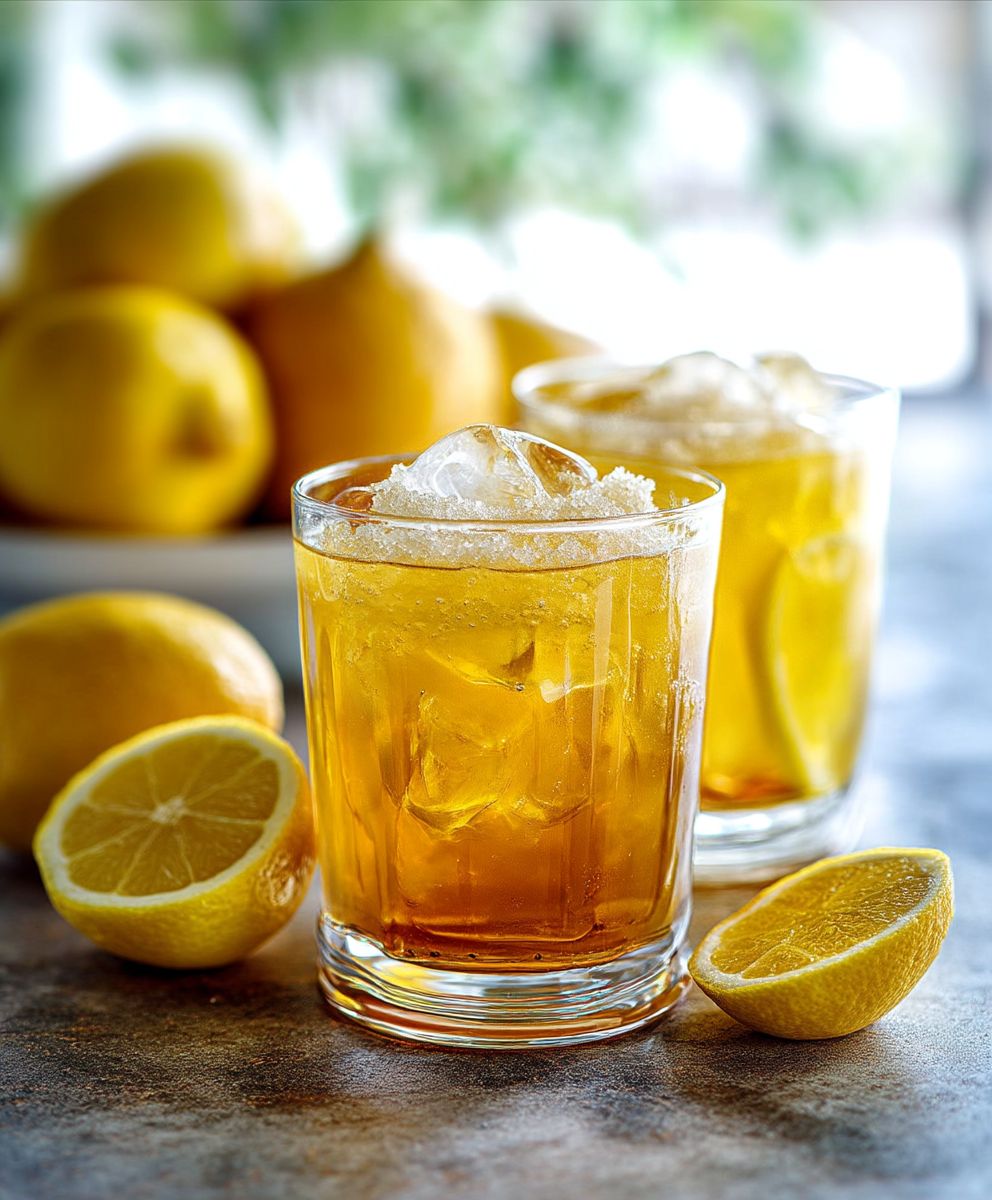 Brauner Zucker Limonade