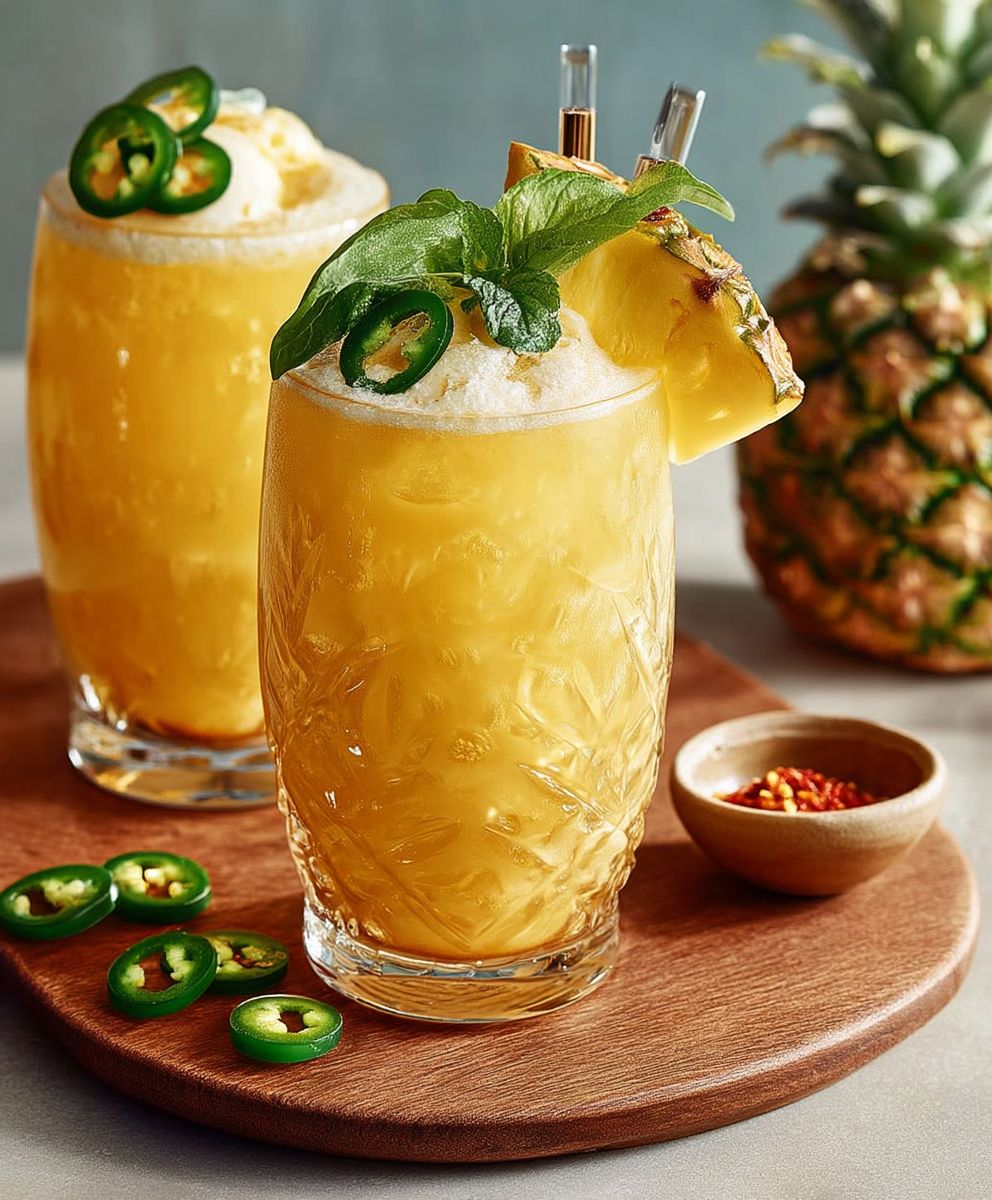 Ananas Frappe selber machen