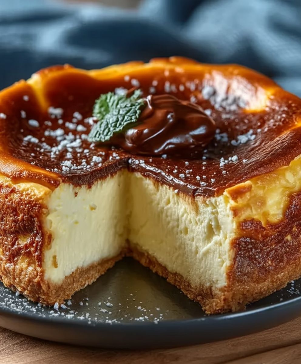 Baskischer Käsekuchen backen