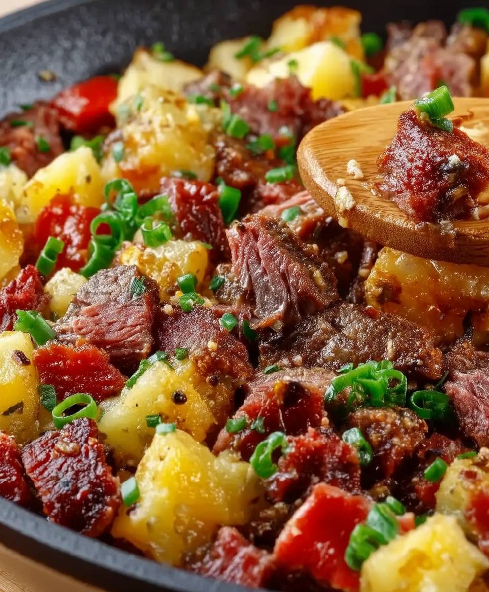 Corned Beef Hash Pfanne